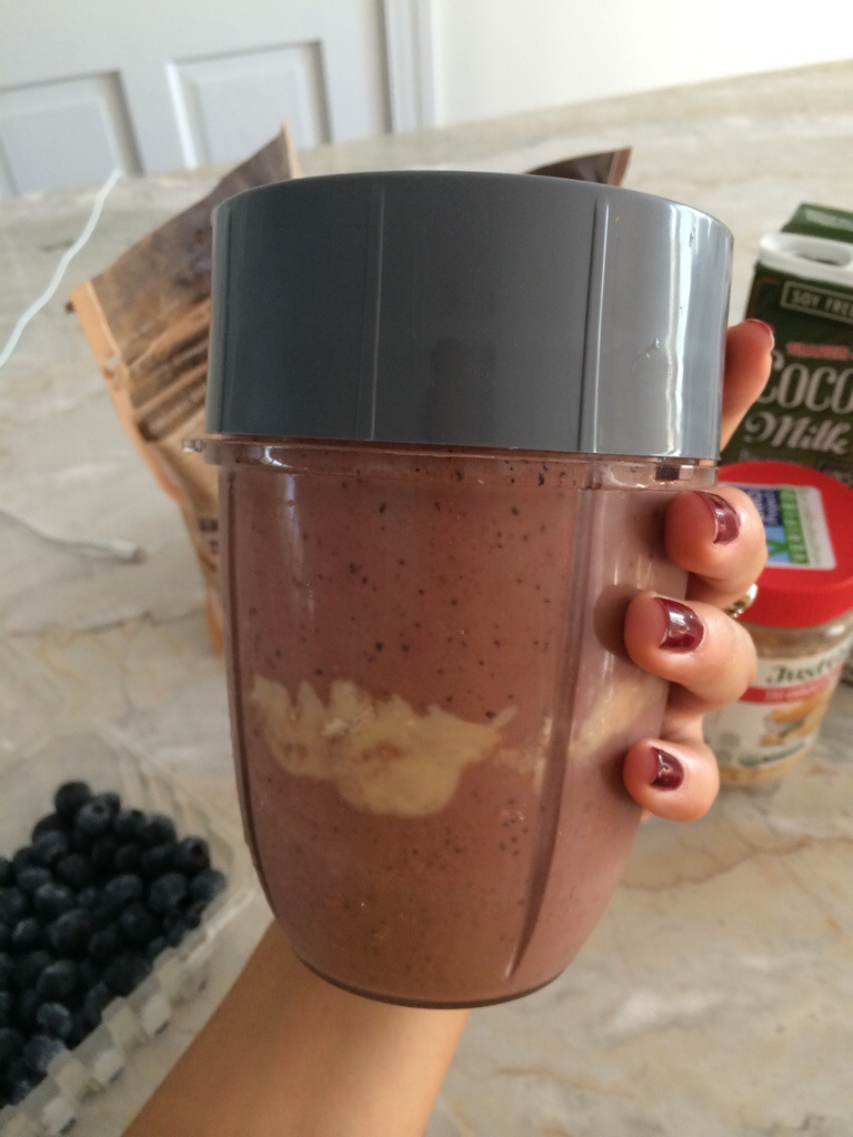 Cacao berry smoothie