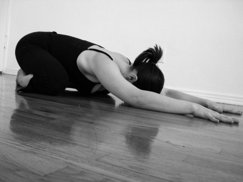 Childs pose