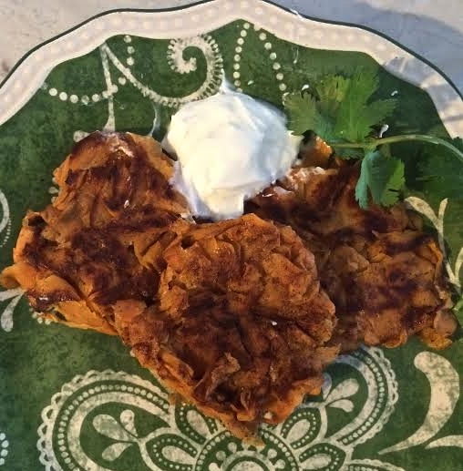 sweet potato latke