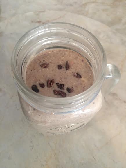 Oatmeal Cookie Dough Protein Smoothie
