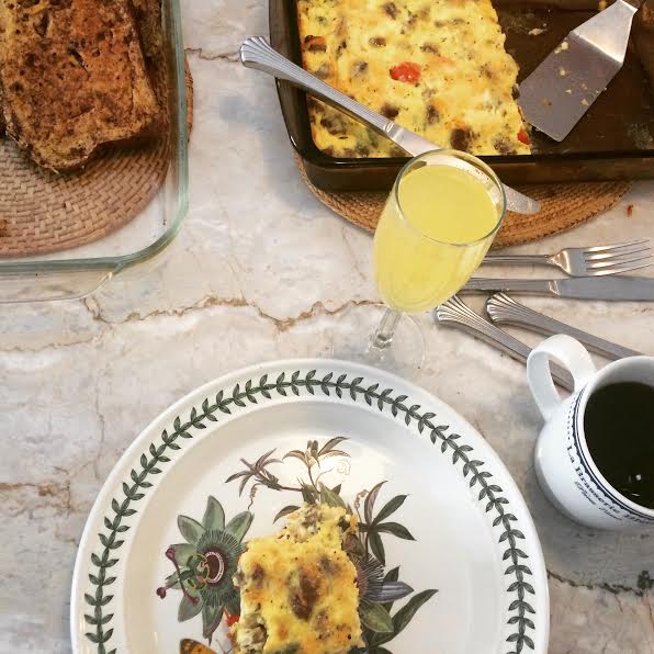 low-carb egg casserole