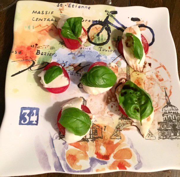 homemade tomato mozzaarella