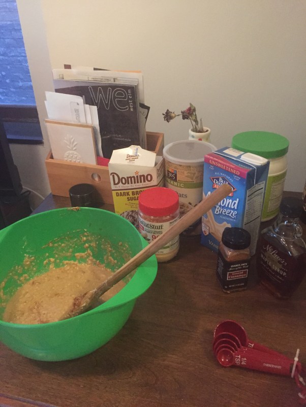 nutty protein pancakes