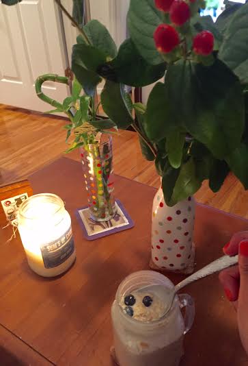 almond butter overnight oats