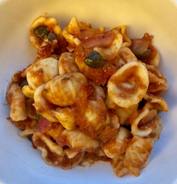 Orechie Shell Pasta Orecchiette Pasta with Tomato Sauce, Tuna, and Capers – Vivi e impara ...